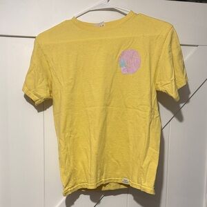 Simply Southern Bright Yellow Kids Tee